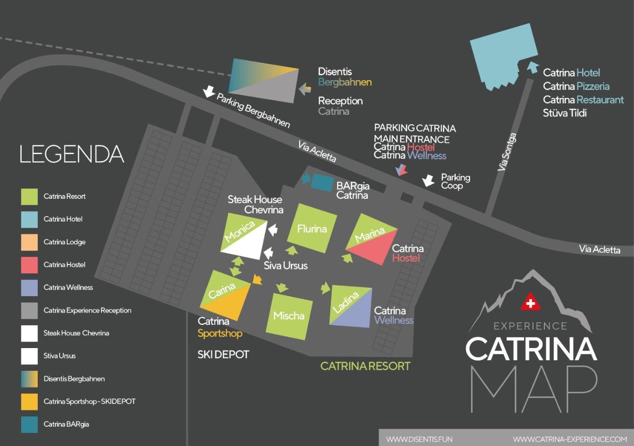 Catrina Hotel Disentis Zewnętrze zdjęcie
